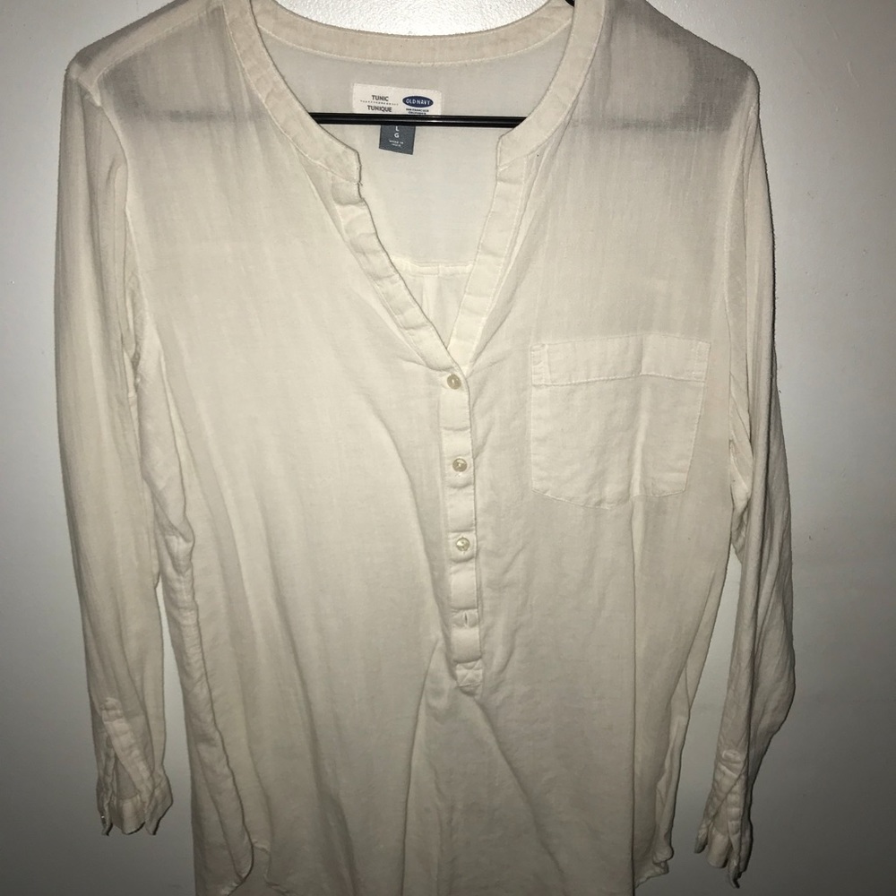 Old Navy Large White Tunic (5)